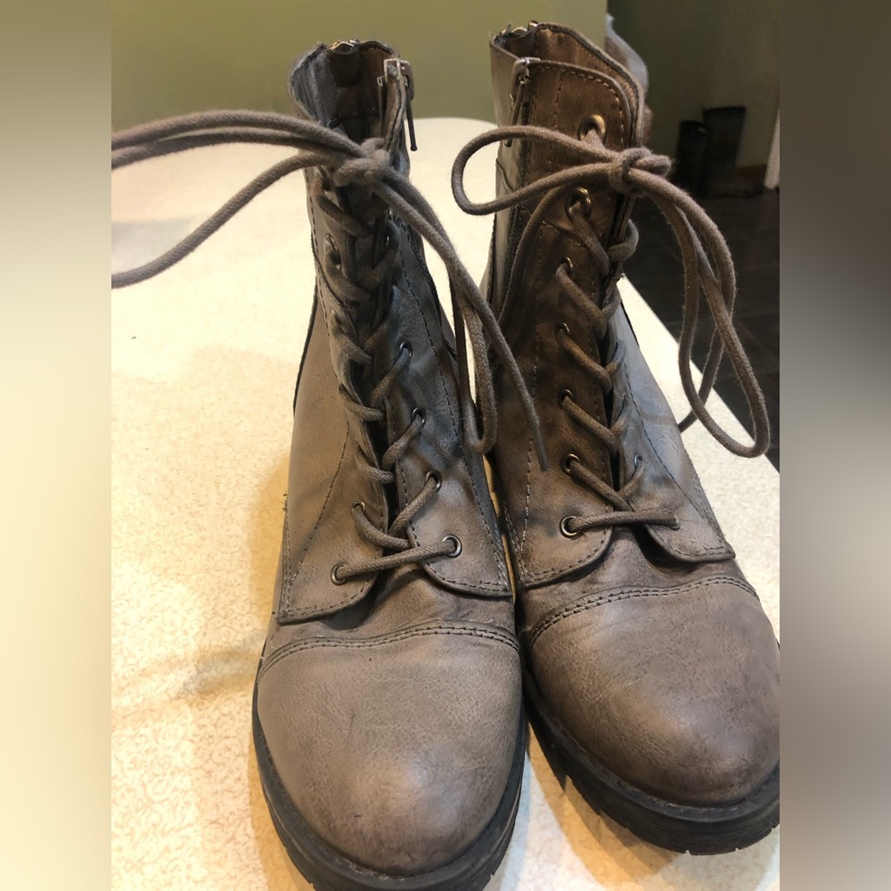 Maurice’s Lace-Up Ankle Boots